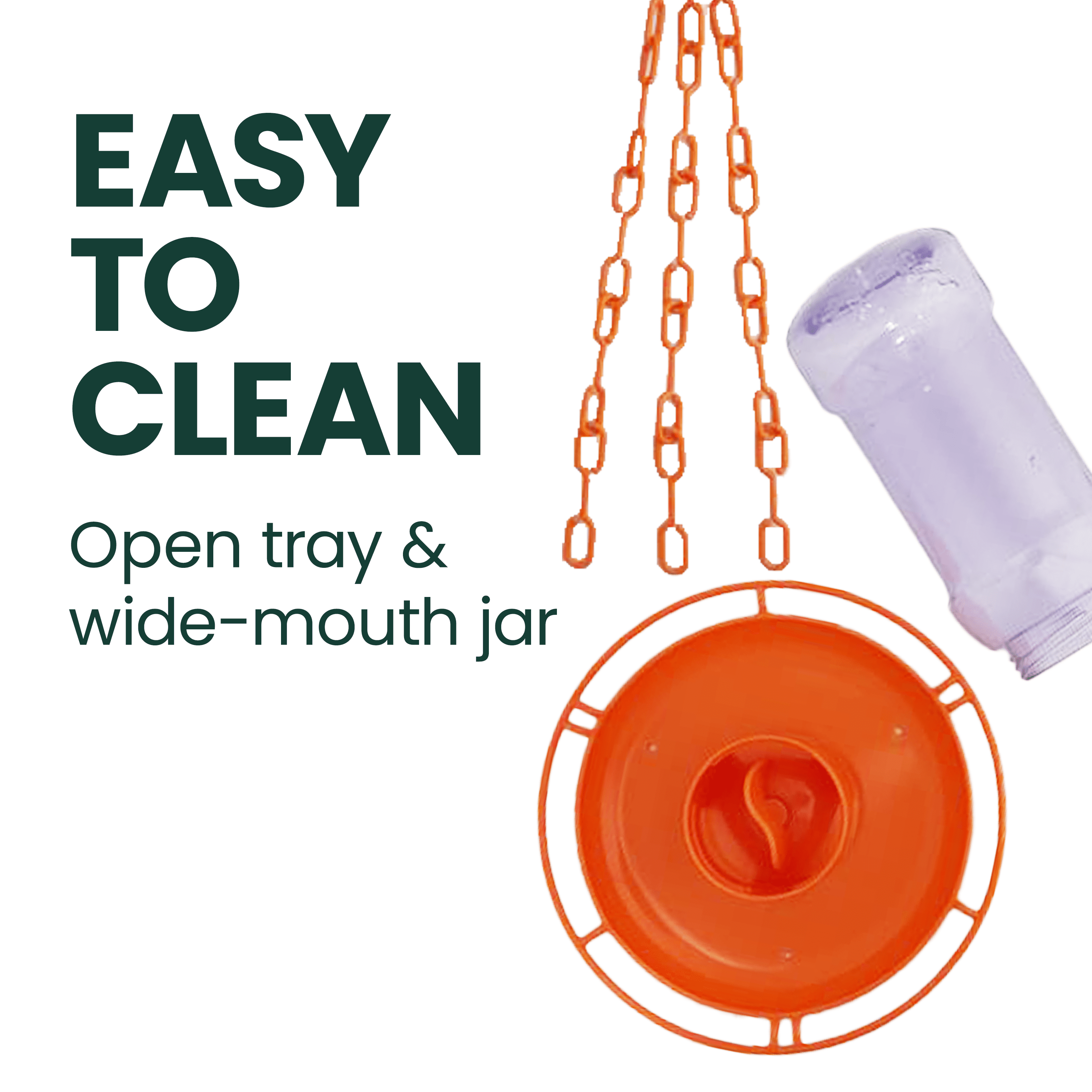 Perky-Pet 253 Wild Oriole Jelly Bird Feeder - 32 Ounce Feeder Capacity