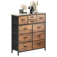 thumbnail image 6 of Dextrus 10 Drawer Dresser, Fabric Storage Drawer Chest of Drawer Dressers for Bedroom, Steel Frame, 6 of 10