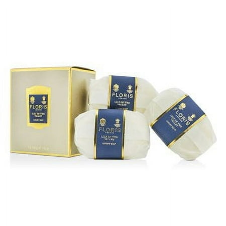 Floris Lily Of The Valley Luxury Soap 3x100g/3.5oz