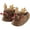 Coffee, variant on Clearance Cute 3D Xmas Deer Furry Slippers Women Christmas Slippers Holiday Slipper House Shoes Slipper for Women Fuzzy Outdoor Indoor Bedroom Slippers Adult Family Winter Warm Comfy Indoor