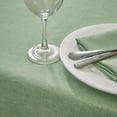 thumbnail image 2 of Rectangle Table Cloth Linen Farmhouse Tablecloth Waterproof Anti-Shrink Soft and Wrinkle Resistant Decorative Fabric Table Cover for Kitchen (Flaxen, 52" x 70" (4-6 Seats)), 2 of 5