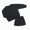 Black, variant on HFHAPW Toddler Baby Boy Fall Clothes Solid Color Long Sleeve Pullover Sweatshirt Tops Joggers Shorts Set Winter Outfits 0 6 12 18 Months 2T 3T 4T 5T 6T 7T 8T 9T(Pink,120)