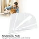 thumbnail image 4 of Buscador de centro acrílico, círculo redondo, regla de carpintería transparente, herramienta para madera Irregular, 4 of 8