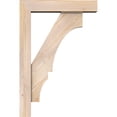 thumbnail image 3 of Ekena Millwork 5 1/2"W x 24"D x 36"H Balboa Block Smooth Bracket w/ Offset Brace, Douglas Fir, 3 of 25