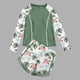 thumbnail image 1 of Traje de baño de 2 piezas para mujer, trajes de baño para mujer, traje de baño de 2 piezas estampado de moda para niños de verano y primavera, traje de baño de manga larga con protección solar y short, 1 of 3