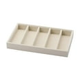 thumbnail image 4 of Eyeglasses Display Tray Sunglasses Organizer Case Soft Velvet Five Compartments for Home Living Room Tabletop, 4 of 9