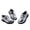 01_Silver, variant on QUOTAY Elegant Boys Classic Style Shoes with Details and Easy Hook and Loop Closure for Stylish Performances Kids Slippers Boys Age 4-14 02_Black,13.5-14 Years