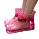thumbnail image 4 of Qarigey 1 par de zapatos de baño para hombres, botas de relajación para el cuidado de los pies, masajeador portátil para adultos, ducha escolar Unisex Cuidado de los pies Rojo Qarigey CE014323-01, 4 of 6