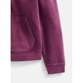 thumbnail image 3 of Weekend Academy Boys Garment Washed Fleece Hoodie, Sizes 4-18, 3 of 3