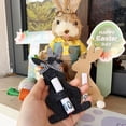 thumbnail image 6 of 8 Pcs Easter Bunny Money Holder for Cash, Easter Gifts, Bunny Money Card Holder, Cute Basket Stuffers Decoration for Holiday Party Keepsake (Brown), 6 of 7