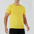 thumbnail image 2 of XuJwPNcy Running Shirts for Men Quick Dry Performance T-Shirt Lightweight Athletic Tee for Gym Workout Training, 2 of 6