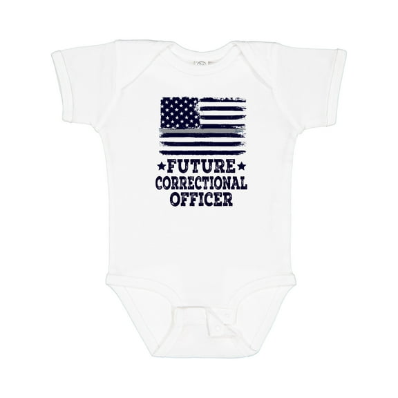 Inktastic Future Correctional Officer Boys or Girls Baby Bodysuit