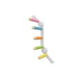 thumbnail image 1 of Guardoinrt Portable Suction Cup Perch Toy Addition To Bird Routine Best For Cockatiels During Travel Parrot Stand Cars Budgies Style A, 1 of 6