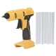 thumbnail image 2 of Pistola de pegamento eléctrica boquilla de cobre con luz LED pistola de pegamento caliente de 100 W resistencia al calor de 100 W para mantenimiento del hogar ANGGREK Otros, 2 of 8