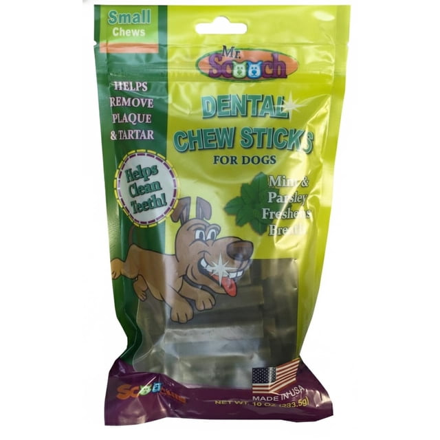 Masticables Dentales Mr. Scooch 283g Menta para Perros Pequeños