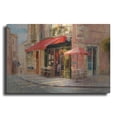 thumbnail image 1 of Luxe Metal Art 'Hillside Café' by Haixia Liu, Metal Wall Art, 16"x12", 1 of 7