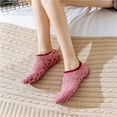 thumbnail image 4 of Women's Indoor Bootie Socks Thickened Non-Slip Slipper Socks Soft Fleece Yoga Socks Gripper Sole Socks For Home Studio Floor, 4 of 4