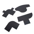 thumbnail image 1 of Enhancement Card for Barber, Easy To Cleaning Hairline Fill Beard Shaping Tool 4 Pcs Mult Functional  for Barber Designing, 1 of 7