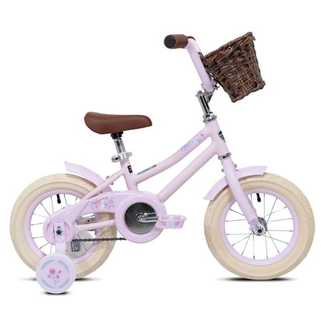 Kent Bicycles 12 in. Girl s Mila Bicycle with Front Basket  Pink ( Missing Basket) 