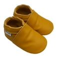 thumbnail image 4 of Mejale Baby Infant Toddler Shoes Slip-on Soft Sole Leather Moccasins Pre-Walkers Yellow Shoes(18-24 Month), 4 of 6