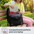 thumbnail image 3 of Mochila Portalaptop 17'' OLTEN Swissmobility, Color Negro, 3 of 8