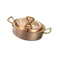 thumbnail image 2 of Baoblaze Hammered Hot Pot Large Capacity Thickened Stockpot for Home Catering Camping 26cm, 2 of 8