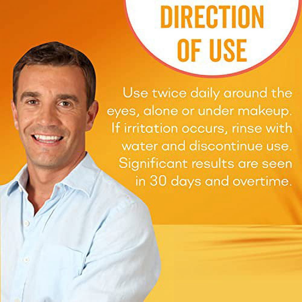 Vitasei Ellixxis Instant Eye Gel- Moisturizing Eye Lifting Cream for Dark Circles & Puffiness, Under Eye Cream for Fine Lines & Wrinkles, Anti-Aging Cream for Men & Women, Non-GMO - 0.5 Fl Oz (2 Pack)