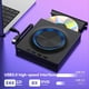 thumbnail image 1 of Unidad Óptica Externa USB CD Portátil Reproductor de DVD Quemador Tarjeta de Expansión Escritorio Externo Ordenador Portátil Grabación, 1 of 5
