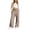 Khaki, variant on Gpoecd Women'S Sweatpants Casual Pants Elastic Waist Wide Leg Sweatpants with Pockets Comfortable Loose Fit Trousers No Workout Pants Women Grey,XXL