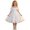 G10-White, variant on Rhuody Girls Dress Sleeveless Elegant Shoulder Flower Girl Dress A Line Party Formal Gown Fashion Wear