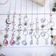 thumbnail image 5 of 5 atrapasoles de cristal colorido con cadena, colgante de prisma de cristal para Navidad, boda, 5 of 5