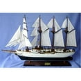 thumbnail image 1 of Old Modern Handicrafts T115 Esmeralda Painted Model Boat, 1 of 1