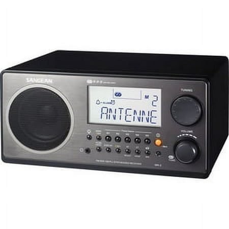 Sangean WR-2 Black Table Top Radio