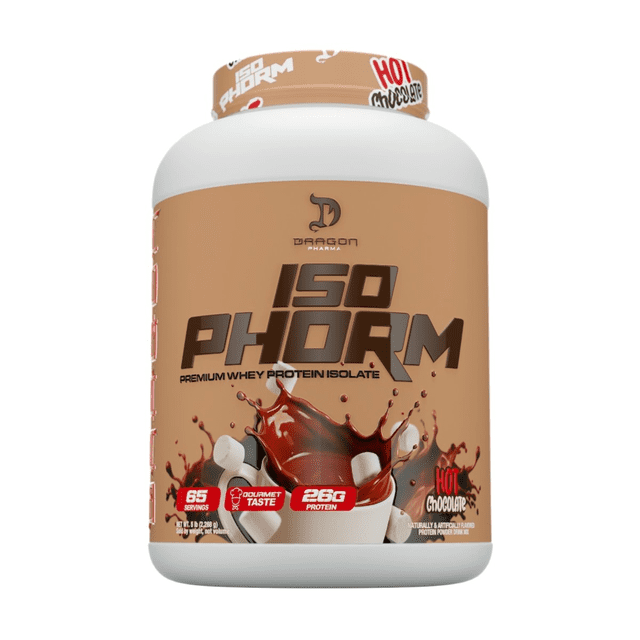 PROTEINA DRAGON PHARMA ISOPHORM 5 LBS SABOR HOT CHOCOLATE