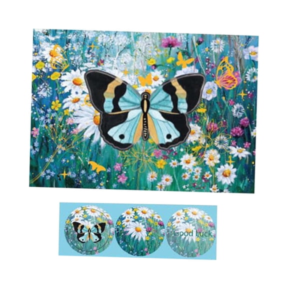 HCTSHG 3D Pop Up Butterfly Greeting Card, with Paper Envelope, Foldable Popup Celebration Cards for Birthday, Graduation, Wedding, Anniversary, Valentine's, Mother's, and Father's Day