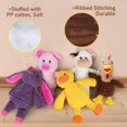 thumbnail image 3 of Juguetes de peluche para perros Dog Toy Prime Pets, paquete de 5 unidades, 3 of 8