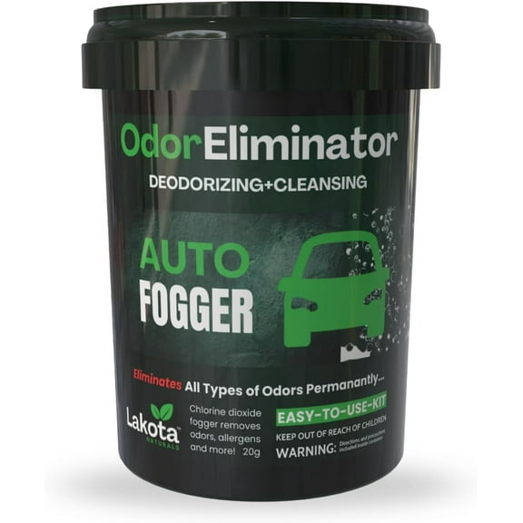 Chlorine Dioxide Fogger Deodorizing Kit, Car Bomb Odor Eliminator, Smoke Smell Remover For Car, Scent Bomb Air Freshener & Deodorizer. Easy to Use Kit Eliminates All Kinds of Odors!