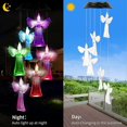 thumbnail image 2 of Angel Solar Wind Chimes, Color Changing Outdoor Solar Wind Chimes, Luminous Waterproof Wind Chimes Outdoor Wind Chime for Home Garden Decoration, Mom, 2 of 4