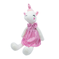 thumbnail image 3 of Unicornio de Peluche Importadora La Merced Con Vestido Brilloso color Rosa 40 cm, 3 of 3