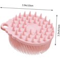 thumbnail image 4 of 4pcs Sensory Tactile Brush Hand Tools Manual Scalp Massagers Body Scrubber Bathing Scrubber Silicone Shower Scrubber Body Bathing Tool Soft Massage Brush Silicone Brush Bath Brush, 4 of 5