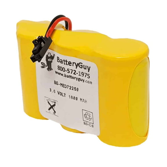 BatteryGuy BG-MED72250 replacement for the B11150 battery (rechargeable) - 3.6V 1800mAh