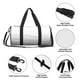 thumbnail image 4 of Easygdp White Bolsa de Viaje, Bolsa de Mano, Bolsa de Gimnasio, Bolsa de Equipaje para Viaje, 4 of 6