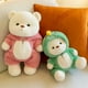 thumbnail image 5 of Oso de peluche con ropa desmontable kawaii, adorable juguete que se transforma en oso, dinosaurio, oveja, tiburón, muñecos de peluche para regalar a tu novia, 5 of 5