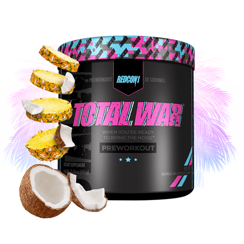 Redcon1 Total War Preworkout Strawberry Mango Powder 30 Servings Walmart Com