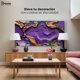 thumbnail image 3 of Cuadro Decorativo Canvas Revolution Abstracto Cristales Púrpura 120x60, 3 of 3