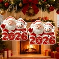 thumbnail image 6 of karymi 2026 News Year Christmas Decorations Christmas Acrylic Hanging Christmas Gifts Christmas Tree Decorations Car Decorations Christmas Outdoor Decorations Christmas Party Decorations, 6 of 7