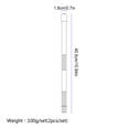 thumbnail image 4 of Jazz Drum Stick Accessories Playing Drumsticks Structure Durable Learner Percussion Instrument Mallet Music Play Accessory Replace Component Red, 4 of 7
