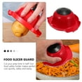 thumbnail image 3 of GETAJGHSD Finger Guard for Hand Grater Safety Vegetable Grating Tool Red Material 1 Piece Protective Cutter Accessory, 3 of 8