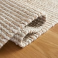 thumbnail image 6 of SAFAVIEH Natura Medici Diamond Area Rug, Natural/Ivory, 3' x 5', 6 of 9