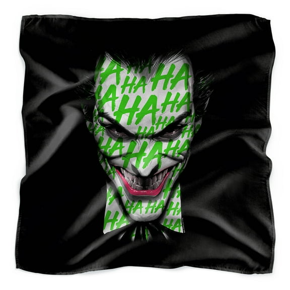 Batman Ha Ha Smile Bandana (21 in x 21 in)